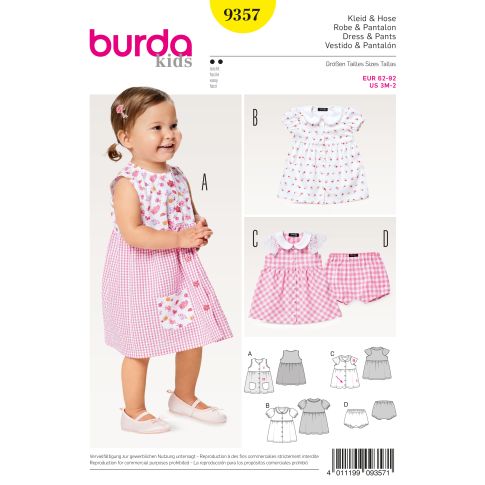 Burda Schnittmuster 9357