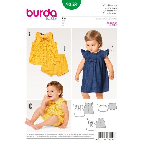 Burda Sewing Pattern 9358