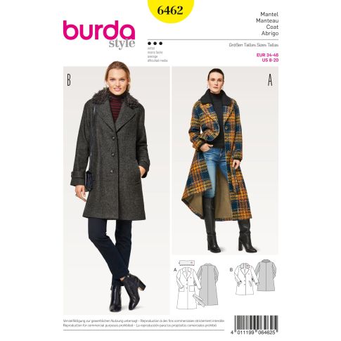 Burda Schnittmuster 6462