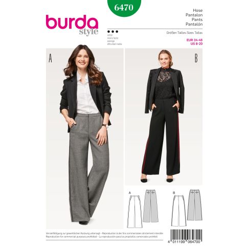 Burda Sewing Pattern 6470