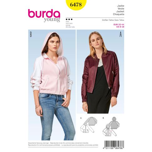 Burda Sewing Pattern 6478