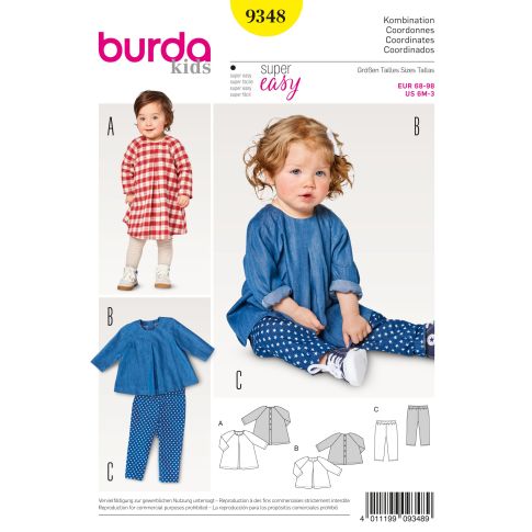 Burda Sewing Pattern 9348