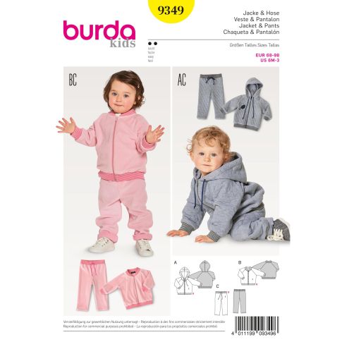 Burda Sewing Pattern 9349
