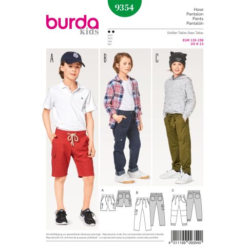 Burda Sewing Pattern 9354