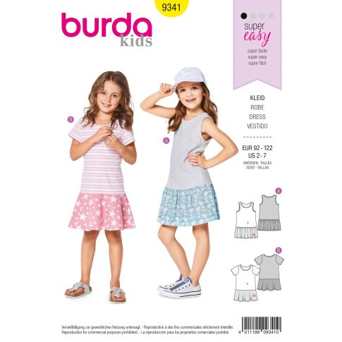 Burda Sewing Pattern 9341