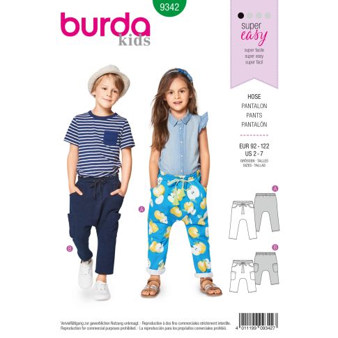 Burda Sewing Pattern 9342