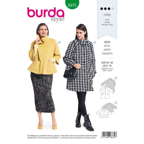 Burda Sewing Pattern 6372