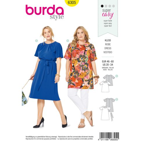 Burda Schnittmuster 6305