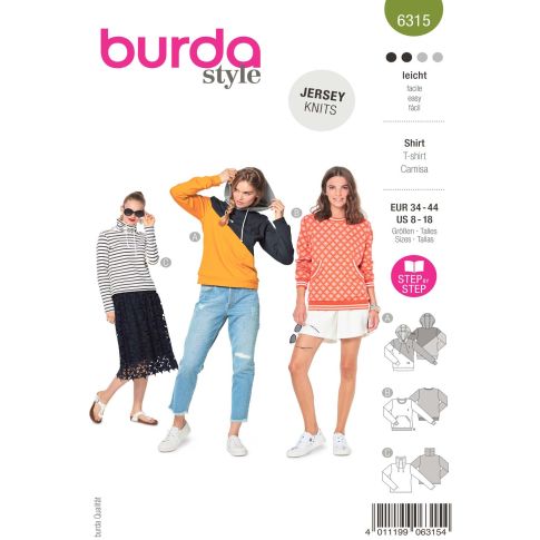 Burda Sewing Pattern 6315