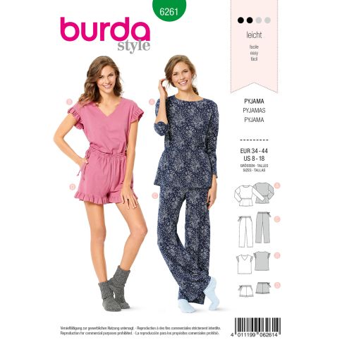 Burda Sewing Pattern 6261
