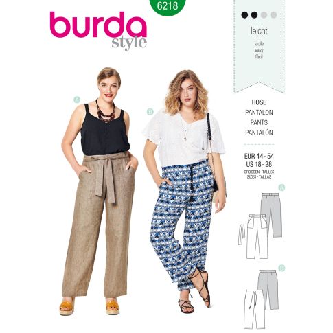 Burda Sewing Pattern 6218
