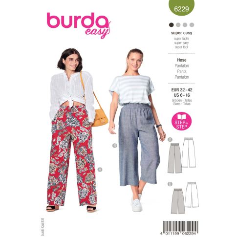 Burda Sewing Pattern 6229