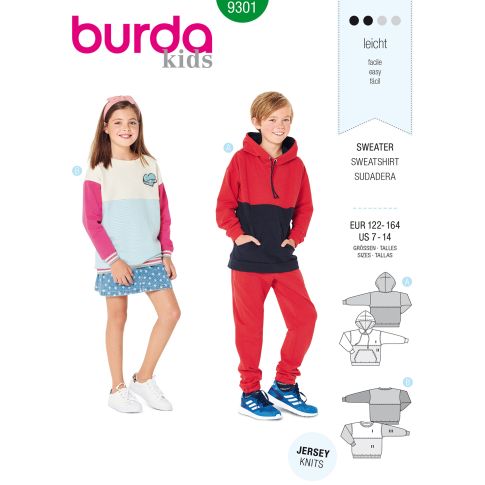 Burda Schnittmuster 9301