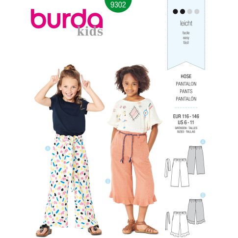 Burda Sewing Pattern 9302