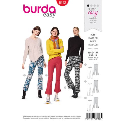 Burda Sewing Pattern 6152