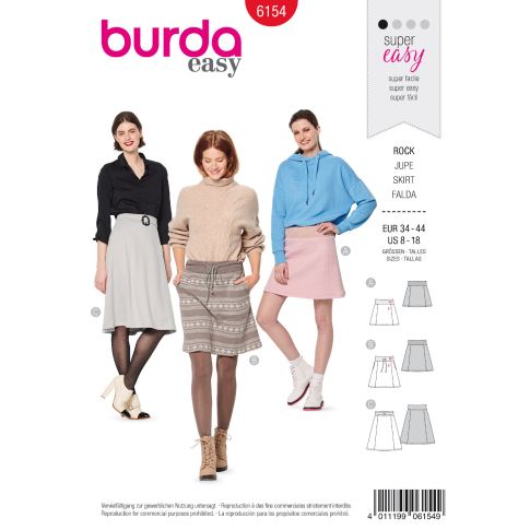Burda Sewing Pattern 6154