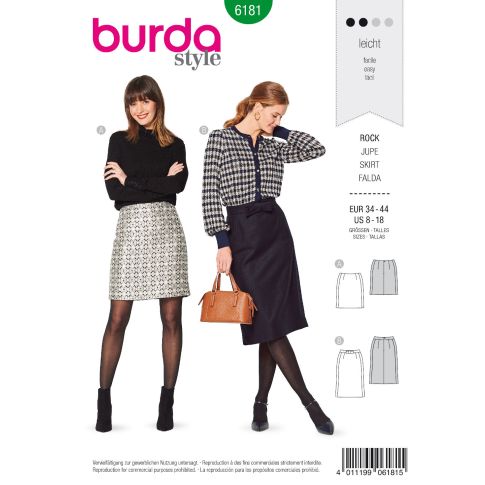 Burda Sewing Pattern 6181