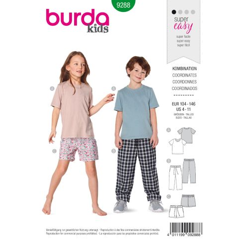 Burda Sewing Pattern 9288