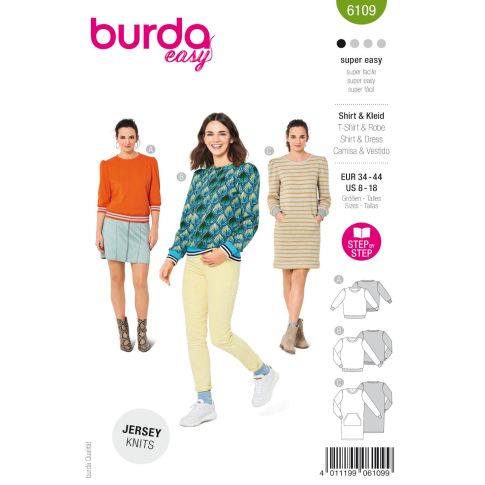 Burda Schnittmuster 6109