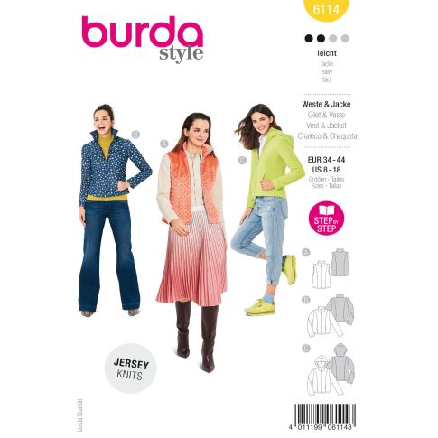 Burda Schnittmuster 6114