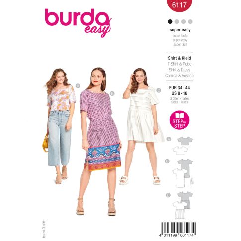 Burda Schnittmuster 6117
