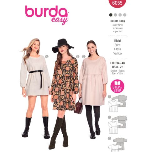 Burda Schnittmuster 6055