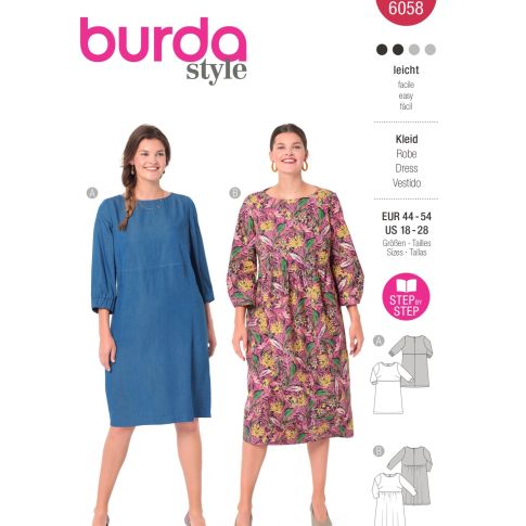 Burda Sewing Pattern 6058