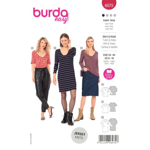 Burda Schnittmuster 6075