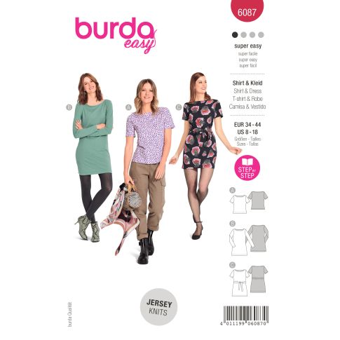 Burda Sewing Pattern 6087