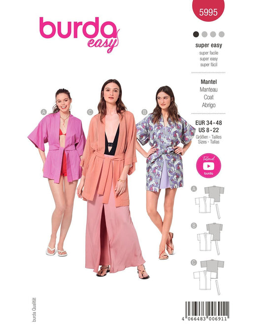 Burda Schnittmuster 5995