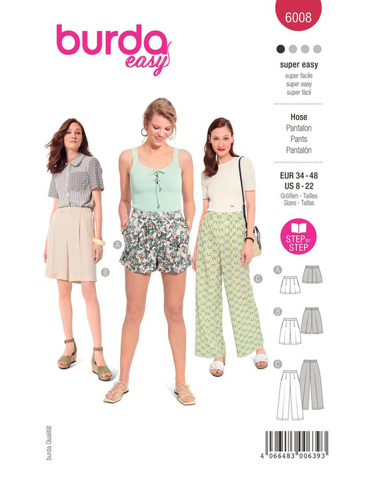Burda Schnittmuster 6008