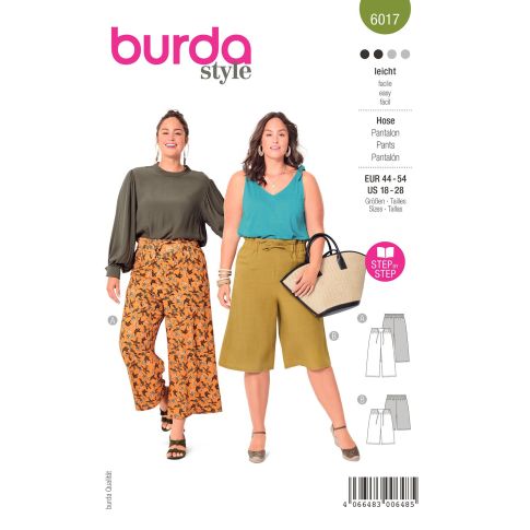 Burda Sewing Pattern 6017