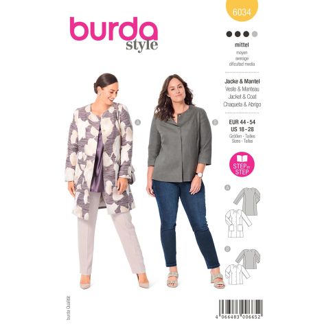 Burda Sewing Pattern 6034