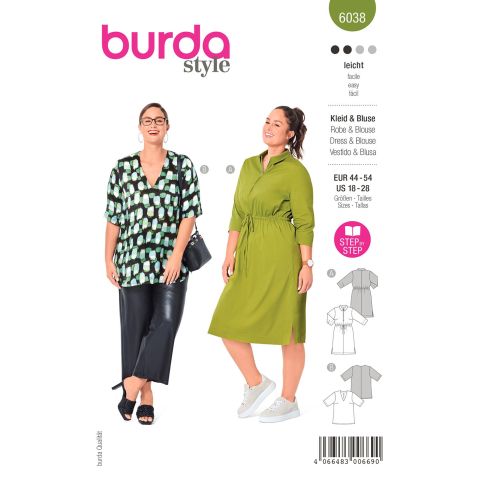 Burda Sewing Pattern 6038