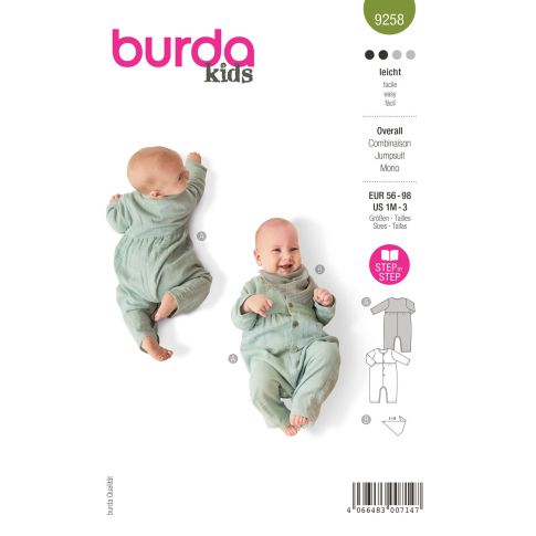 Burda Sewing Pattern 9258