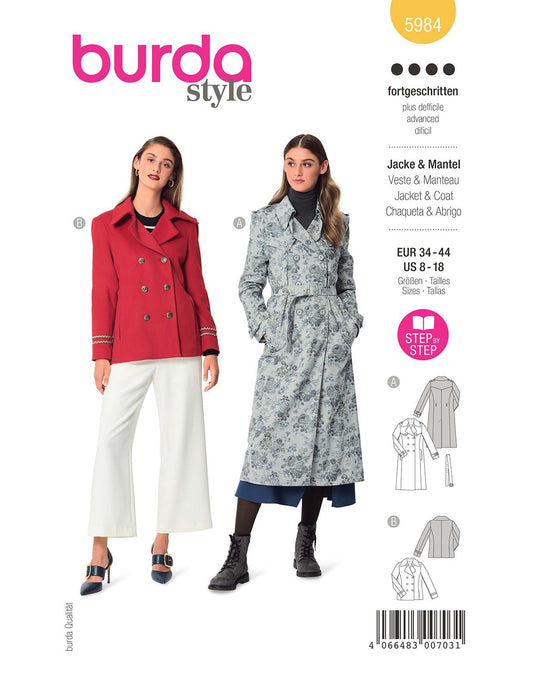 Burda Schnittmuster 5984