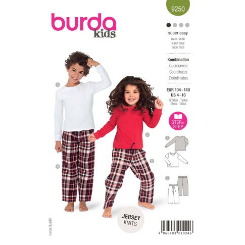 Burda Schnittmuster 9250