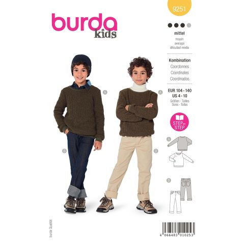 Burda Sewing Pattern 9251
