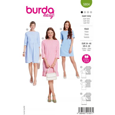 Burda Schnittmuster 5804