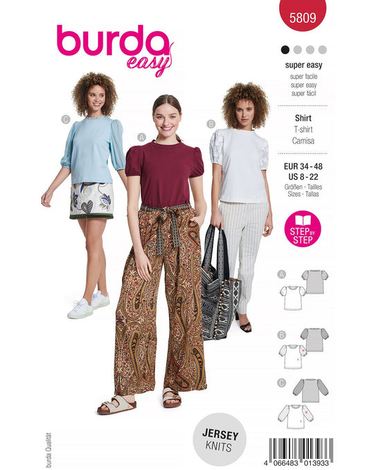 Burda Schnittmuster 5809
