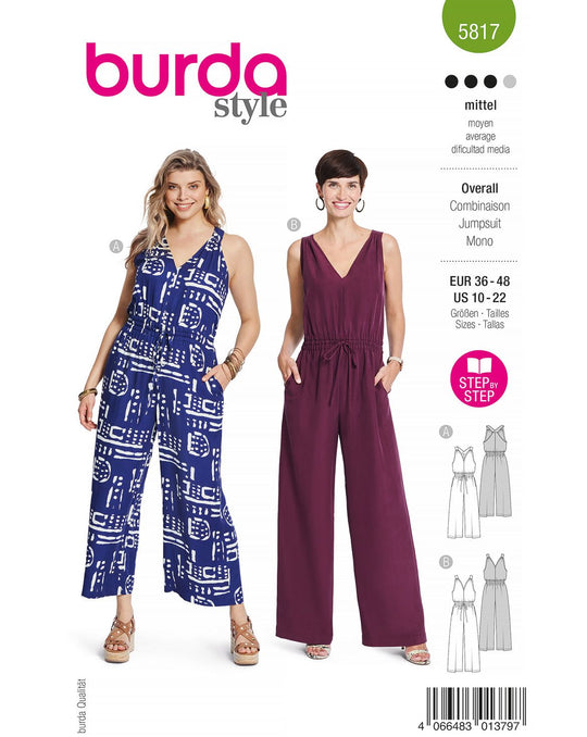 Burda Schnittmuster 5817