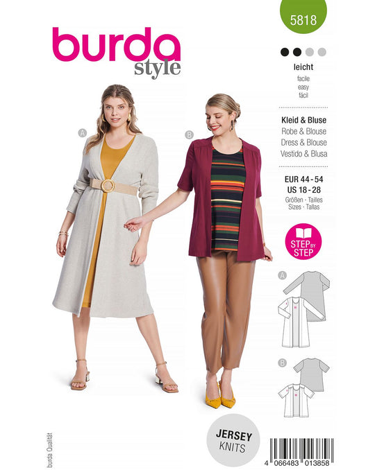 Burda Schnittmuster 5818