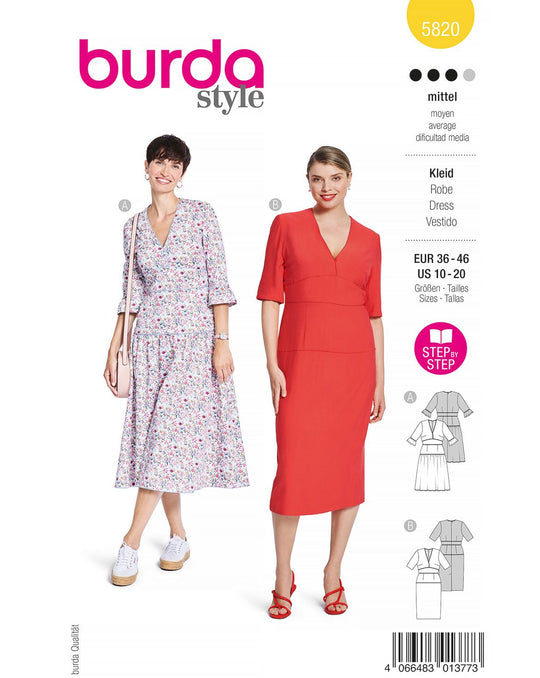 Burda Schnittmuster 5820