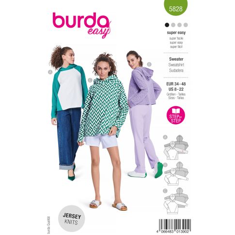 Burda Schnittmuster 5828