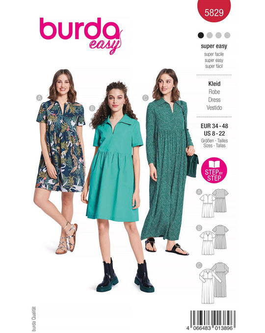 Burda Schnittmuster 5829