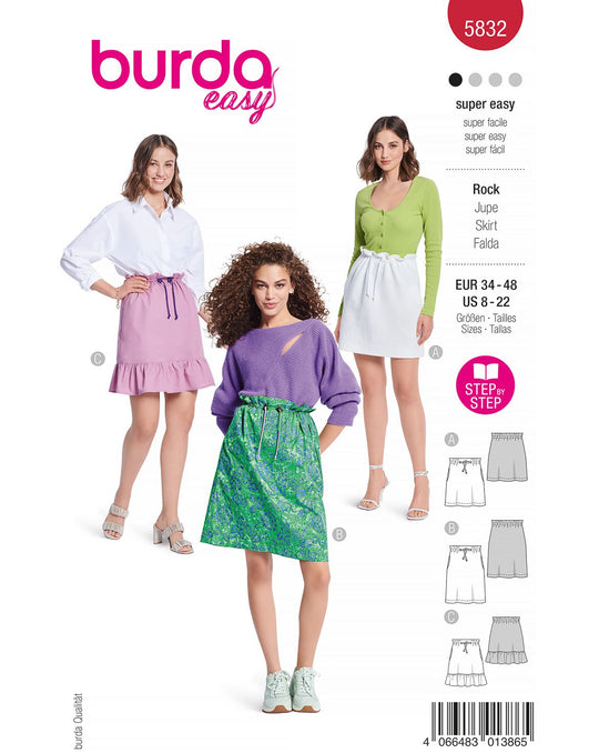 Burda Schnittmuster 5832