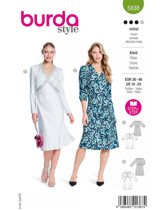 Burda Schnittmuster 5838