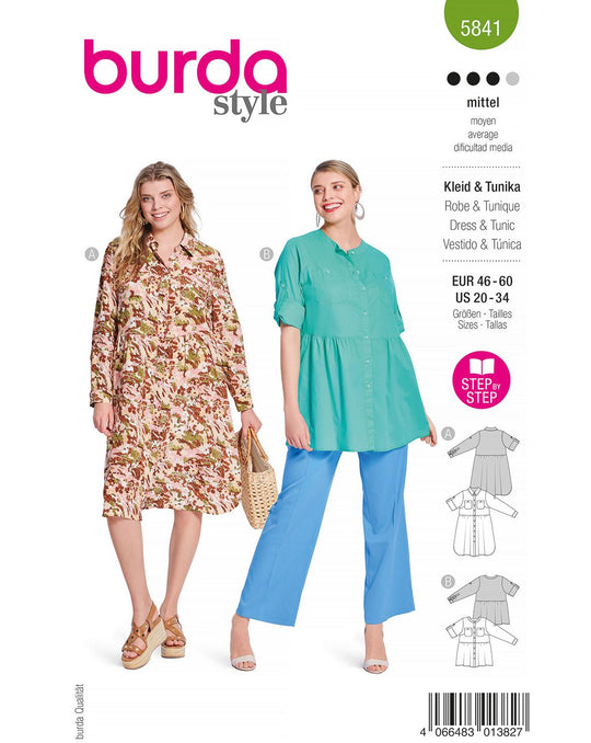 Burda Schnittmuster 5841