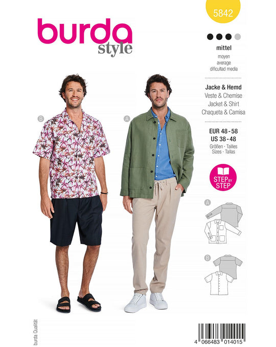 Burda Schnittmuster 5842