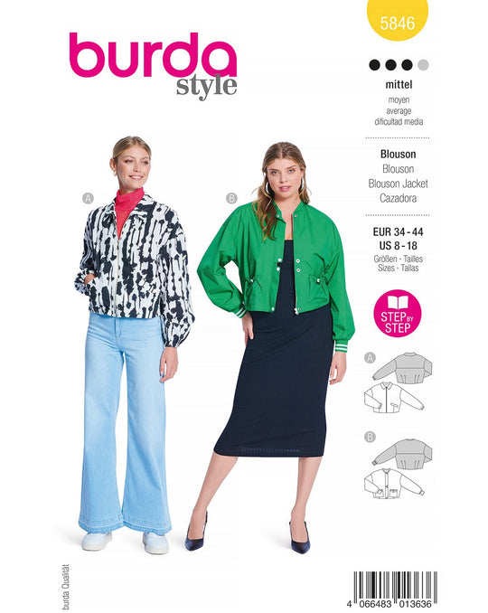 Burda Schnittmuster 5846
